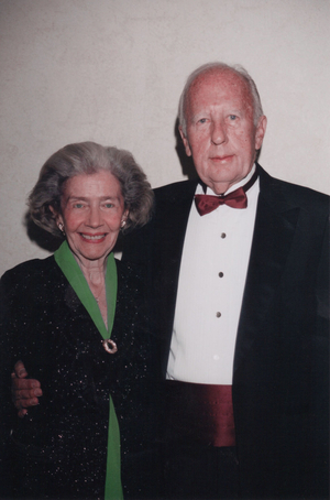 Ann Niewold with her husband Dick Niewold